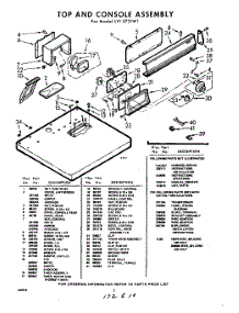 02 - Section parts for Whirlpool Dryer LVI5721W1 / from AppliancePartsPros.com