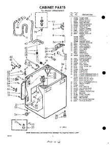 02 - Cabinet parts for Whirlpool Washer LWB6700W2 / from AppliancePartsPros.com