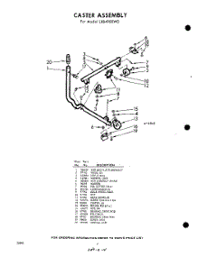 06 - Caster parts for Whirlpool Washer LXB4900W0 / from AppliancePartsPros.com