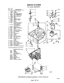 03 - Drive parts for Whirlpool Washer LXB4900W1 / from AppliancePartsPros.com