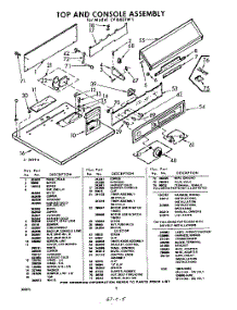 02 - Section parts for Whirlpool Dryer LVI6601W1 / from AppliancePartsPros.com