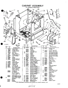 03 - Section parts for Whirlpool Dryer LVI6621W0 / from AppliancePartsPros.com