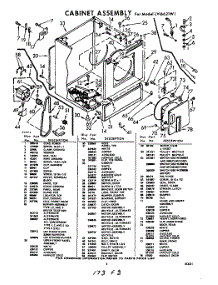 03 - Section parts for Whirlpool Dryer LVI6621W1 / from AppliancePartsPros.com