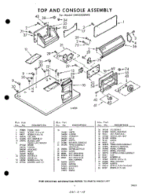 03 - Section parts for Whirlpool Dryer LWE5500W0 / from AppliancePartsPros.com