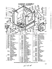 04 - Section parts for Whirlpool Dryer LVI6701W0 / from AppliancePartsPros.com