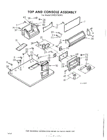02 - Section parts for Whirlpool Dryer LWE5700W0 / from AppliancePartsPros.com