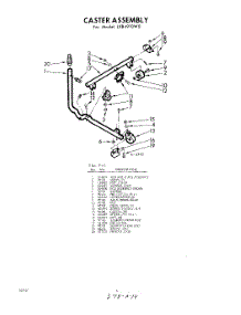06 - Caster parts for Whirlpool Washer LXB4910W0 / from AppliancePartsPros.com