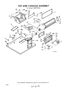 02 - Section parts for Whirlpool Dryer LWE5720W0 / from AppliancePartsPros.com