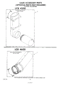 15 - Lck 4500 , Lck 4600 parts for Kitchenaid Washer Dryer Combo KGLC500THT0 / from AppliancePartsPros.com