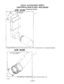 15 - Lck 4500 , Lck 4600 parts for Kitchenaid Washer Dryer Combo KGLC500THT1 / from AppliancePartsPros.com