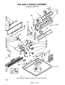 02 - Section parts for Whirlpool Dryer LVI8701W0 / from AppliancePartsPros.com