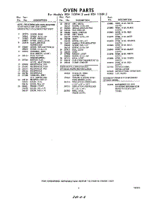03 - Lit / Optional parts for Whirlpool RDE1100W2 / from AppliancePartsPros.com