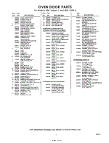 05 - Section parts for Whirlpool RDE1100W2 / from AppliancePartsPros.com