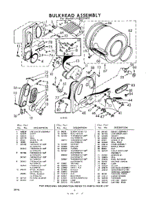 06 - Bulkhead parts for Whirlpool Dryer LVI8901W0 / from AppliancePartsPros.com