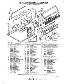 03 - Section parts for Whirlpool Dryer LWE7700W0 / from AppliancePartsPros.com
