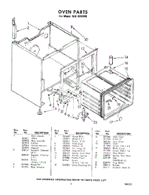 05 - Oven parts for Whirlpool Range RJE3020W0 / from AppliancePartsPros.com