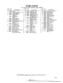 03 - Section parts for Whirlpool RDE1400W2 / from AppliancePartsPros.com