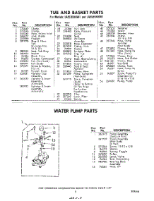 03 - Water Pump parts for Whirlpool Washer LA5530XKW1 / from AppliancePartsPros.com