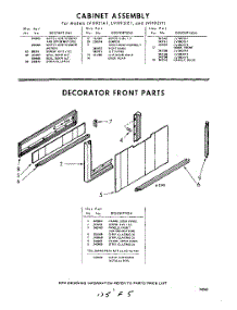 05 - Decorator parts for Whirlpool Dryer LVI9921Y1 / from AppliancePartsPros.com