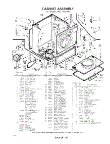 02 - Section parts for Whirlpool Dryer LWG7701W0 / from AppliancePartsPros.com
