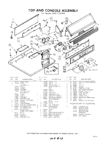 03 - Section parts for Whirlpool Dryer LWG7701W0 / from AppliancePartsPros.com