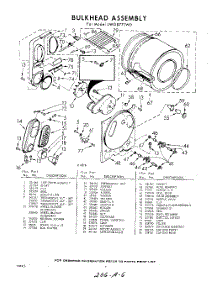 06 - Bulkhead parts for Whirlpool Dryer LWG8771W0 / from AppliancePartsPros.com