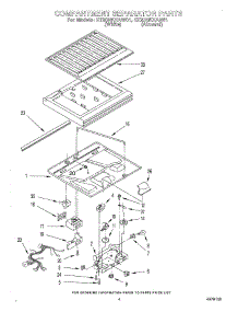 03 - Compartment Separator parts for Whirlpool Refrigerator ET20NKXAN01 / from AppliancePartsPros.com