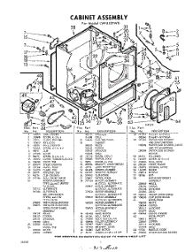 02 - Section parts for Whirlpool Dryer LWI5521W0 / from AppliancePartsPros.com