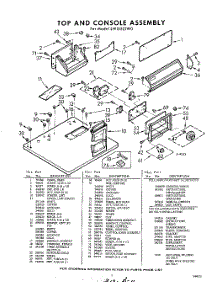 03 - Section parts for Whirlpool Dryer LWI5521W0 / from AppliancePartsPros.com
