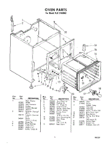 05 - Oven parts for Whirlpool Range RJE3160W0 / from AppliancePartsPros.com
