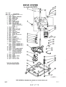 06 - Drive parts for Whirlpool Washer LXC4700W0 / from AppliancePartsPros.com