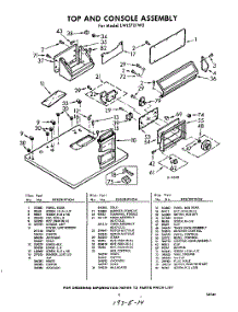 04 - Section parts for Whirlpool Dryer LWI5701W0 / from AppliancePartsPros.com