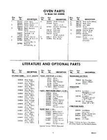 05 - Lit / Optional parts for Whirlpool Range RJE320BW0 / from AppliancePartsPros.com