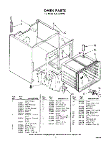 05 - Oven parts for Whirlpool Range RJE3300W0 / from AppliancePartsPros.com