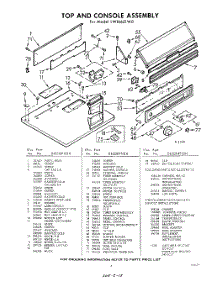 03 - Section parts for Whirlpool Dryer LWI6621W0 / from AppliancePartsPros.com