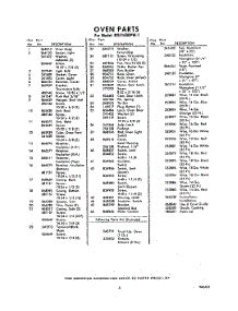 03 - Lit / Optional parts for Whirlpool Oven RGE1600PW1 / from AppliancePartsPros.com