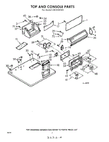 02 - Section parts for Whirlpool Dryer LXE5520W0 / from AppliancePartsPros.com