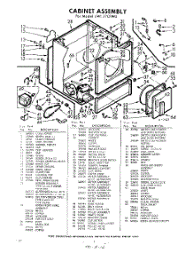 02 - Section parts for Whirlpool Dryer LWI7701W0 / from AppliancePartsPros.com
