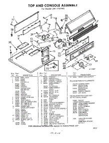 03 - Section parts for Whirlpool Dryer LWI7701W0 / from AppliancePartsPros.com
