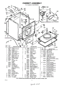 04 - Section parts for Whirlpool Dryer LXE5700W0 / from AppliancePartsPros.com
