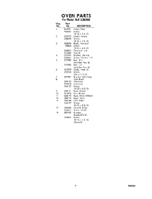 07 - Section parts for Whirlpool Range RJE3360W0 / from AppliancePartsPros.com