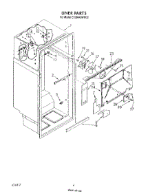 03 - Liner parts for Whirlpool Refrigerator ET20NKXWN00 / from AppliancePartsPros.com