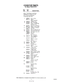 03 - Section parts for Whirlpool Range RE953PXKT2 / from AppliancePartsPros.com