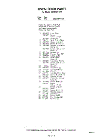 07 - Section parts for Whirlpool Range RE953PXKT2 / from AppliancePartsPros.com