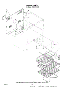 14 - Oven Parts parts for Whirlpool Range RE953PXKT2 / from AppliancePartsPros.com