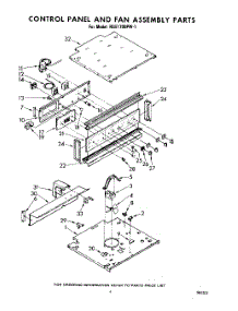 04 - Control Panel And Fan Assembly parts for Whirlpool Oven RGE1700PW1 / from AppliancePartsPros.com