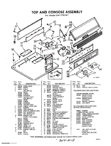 03 - Section parts for Whirlpool Dryer LWI7701W1 / from AppliancePartsPros.com