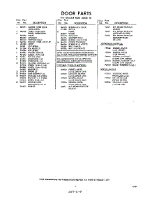 05 - Section parts for Whirlpool RDE3000W / from AppliancePartsPros.com