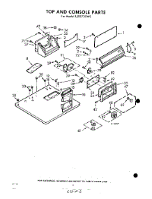 02 - Section parts for Whirlpool Dryer LXE5720W0 / from AppliancePartsPros.com