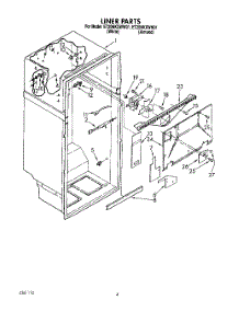02 - Liner parts for Whirlpool Refrigerator ET20NKXWN01 / from AppliancePartsPros.com